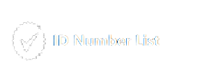 ID Number List